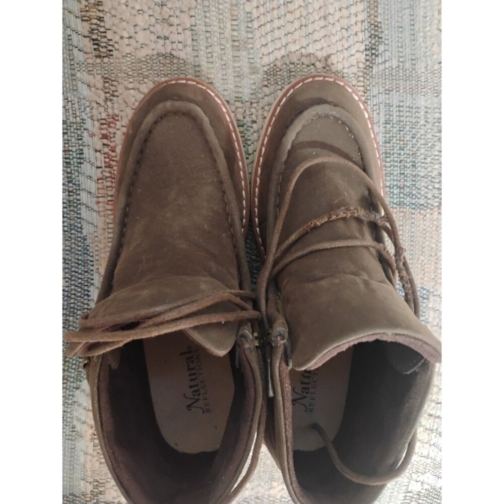 Natural Reflections Odyssey Brown Boots Women's Size 8
